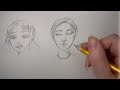 Real Time Sketching Session ~ Full Process (No Talking, Calming Music)