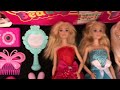 9.12 minutes satisfying with unboxing amazing barbie dolls/hello kitty fashion Beauty playsets