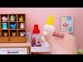 Cooking Mini Food In Miniature Kitchen - ASMR Video Miniature Italian Stuffed Clams Recipe