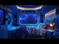 Space Oasis | ASMR for Fall Asleep Fast in Sci-Fi Spaceship. Beat Insomnia with Cosmic Relaxation