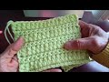 Puntada en crochet hermosa y fácil para aplicar en diferentes proyectos