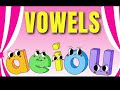 Write and circle VOWELS letters on worksheet #phonicspractice