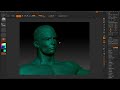 Game character speed sculpt - Hair