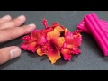 How to Sculpt Hibiscus Flowers // Polymer Clay Tutorial
