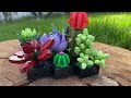 LEGO Succulents Set 10309 Time-lapse Build