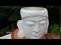 How To Make Buddha Planter At Home || Wall Putty Planter Ideas || DIY Buddha Planter ||