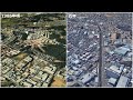 【空撮】つくばエクスプレス（TX）開業前後比較　全沿線の変貌を見る～【Google Earth】