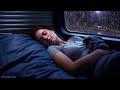 Rain Sounds For Sleeping / 99% Instantly Fall Asleep With Rain Sound outside the window At Night