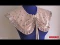 Easy Peter Pan Collar Tutorial for Beginners | Sewing with Free PDF Pattern