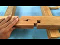 Clever Woodwork Connecting Wood with Lightning Technique