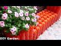 Super Ideas! Recycling Plastic Bottles into Garden Planter Bench