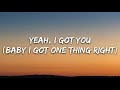 Marshmello & Kane Brown - One Thing Right (Lyrics) 🎵1 Hour