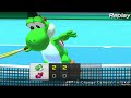 Mario Sports Superstars - Yoshi Vs. Birdo (Tennis)