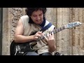 Michael Jackson - Beat It - Van Halen - Amazing guitar performance in Buenos Aires streets - Cover