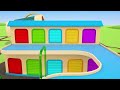 Helper Cars build a tunnel. New episodes of Car cartoons for kids. Street vehicles for kids.