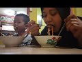 Vlog tkw arab!!pumpung dikampung kita makan bakso bersama keluargga