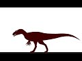 Low Detail Allosaur Animation Test