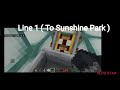 Minecraft LRed5956 Metro Line 1,2,5 opening ceremony