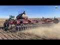 Steiger Lion 1000 Tractor Seeding Spring Wheat in Big Sky Country