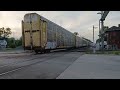 csx running through Carleton Monroe St