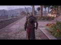 Assassin's Creed Origins parkour can be smooth