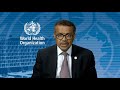 WHO Global Conference on NCDs: Statement by WHO Director-General Dr Tedros
