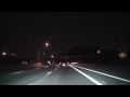 Atlanta GA Freeways: Buckhead to The Airport at Night