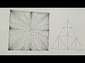 How to draw a Complex Zentangle Paradox / Zentangle Pattern for Beginners