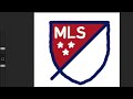MLS logo drawing