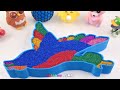 Satisfying Video l How to make Rainbow Wild Goose WITH Mixing Slimes AND Flying Ba Cutting ASMR #99