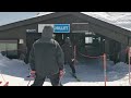 八方尾根スキー場リーゼングラート滑走　2024年3月16日撮影