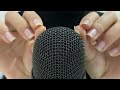 ASMR Intensely scratching microphone with background rain 🌧️ 🎙️| No Talking