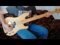 Bass solo with the Fender Vintera ´50s P-Bass #shorts