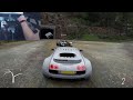Rebuilding Bugatti Veyron Sport - Forza Horizon 5 Steering Wheel Gameplay