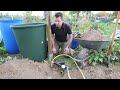 Bewässerung ohne Strom! Perlschlauch unterirdisch verlegen - die Lösung für mein Tomatenhaus? Teil 1