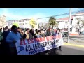 II Marcha 21 de agosto por no más afp San Antonio