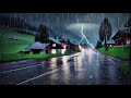 Soft Rain And Thunder Sounds For Deep And Quality Sleep - Focus And Relax l Goodbye Insomnia