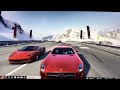 I beat the Stig!!! (Chase Cam) That's me in the Ferrari and the L'OSERRR Stig in the Mercedes.