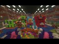 Minecraft Tour of The Daycare from FNAF Security Breach // Minecraft Pizzaplex  Tour #2