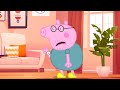 Peppa Pig Zombie Apocalypse, Daddy Pig Holding a Gun | Peppa Pig Funny Animation