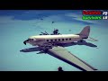 Real Airplane Disasters and Crashes #14 | Besiege
