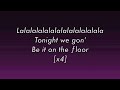 On The Floor - Jennifer Lopez (Lyric Video)