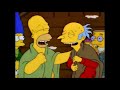 Homer Simpson & Mr  Burns Evil Glare