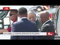 Vice President Kamala Harris arrives in Atlanta | Live stream