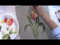 One Stroke Fast and Simple Tulip