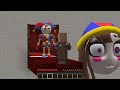 JJ and Mikey found MONSTERS FROM DIGITAL CIRCUS portals in minecraft! Challenge from Maizen!
