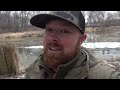 EPIC Snow Day on SMALL River!! (Thousands of Mallards)