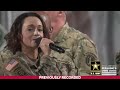The U.S. Army Voices and Downrange perform a medley of hits by @Queen