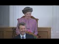 LIVE: King Frederik and Queen Mary visit Danish Parliament
