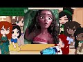 Disney princesses react to each other (part 2) | Addisseyon2.0 |